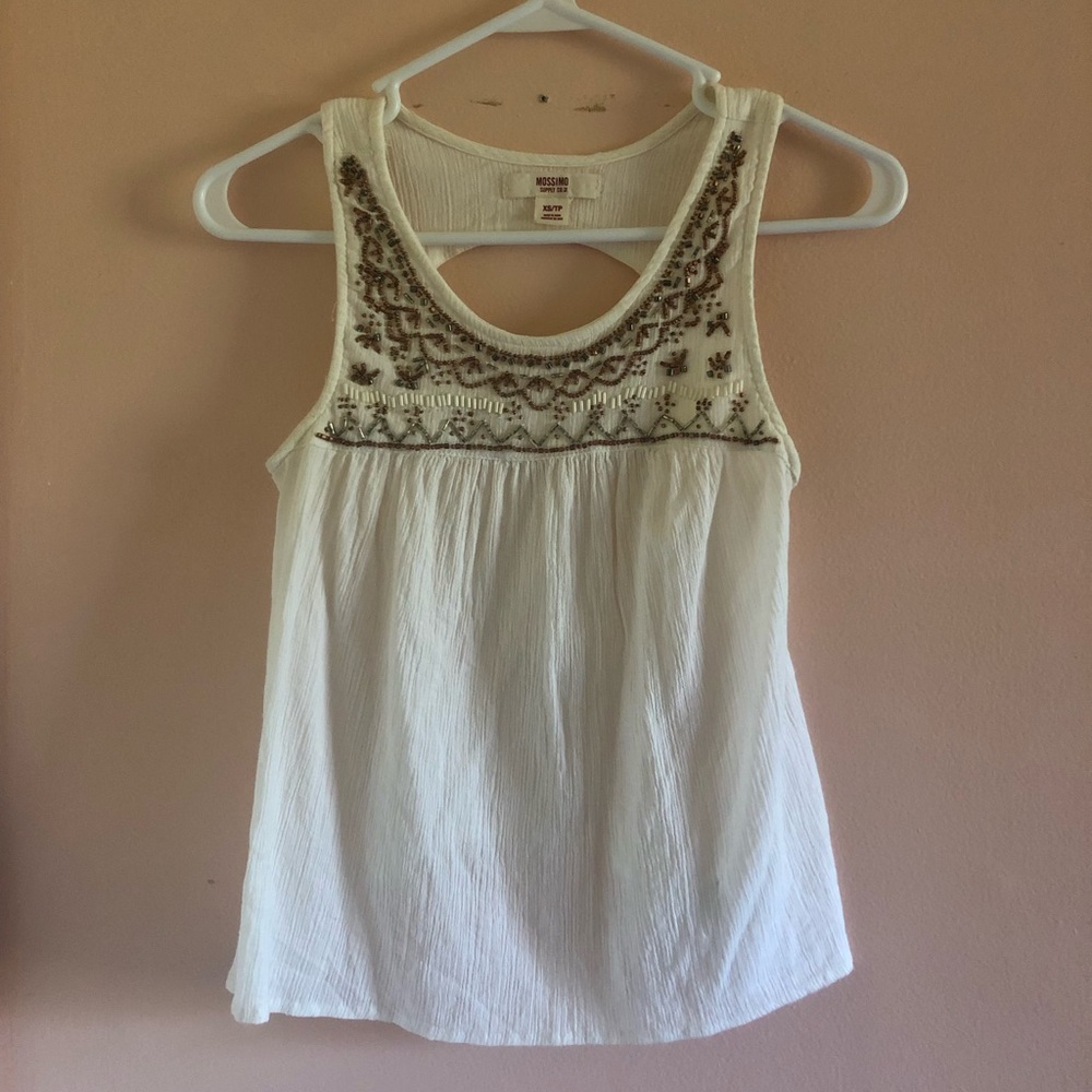 Beaded Tank Top